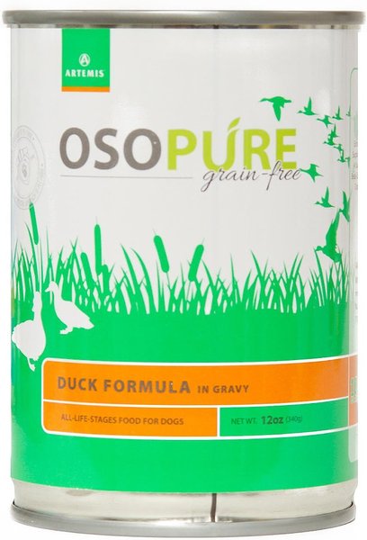 Artemis Osopure Grain-Free Duck in Gravy Canned Dog Food