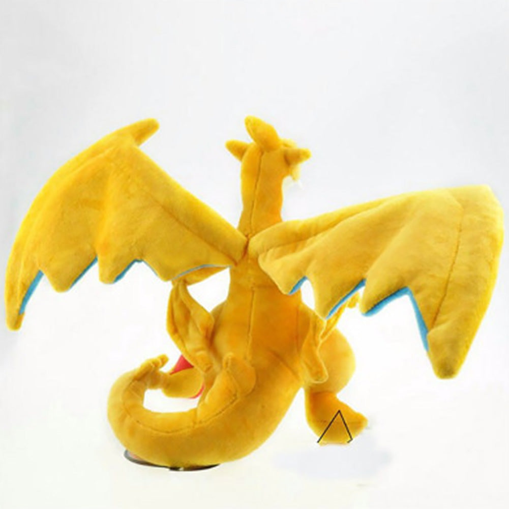 9 inch Anime Super Fire Dragon Stuffed Plush Pet Elf Doll Pokemon Soft Toy for Children