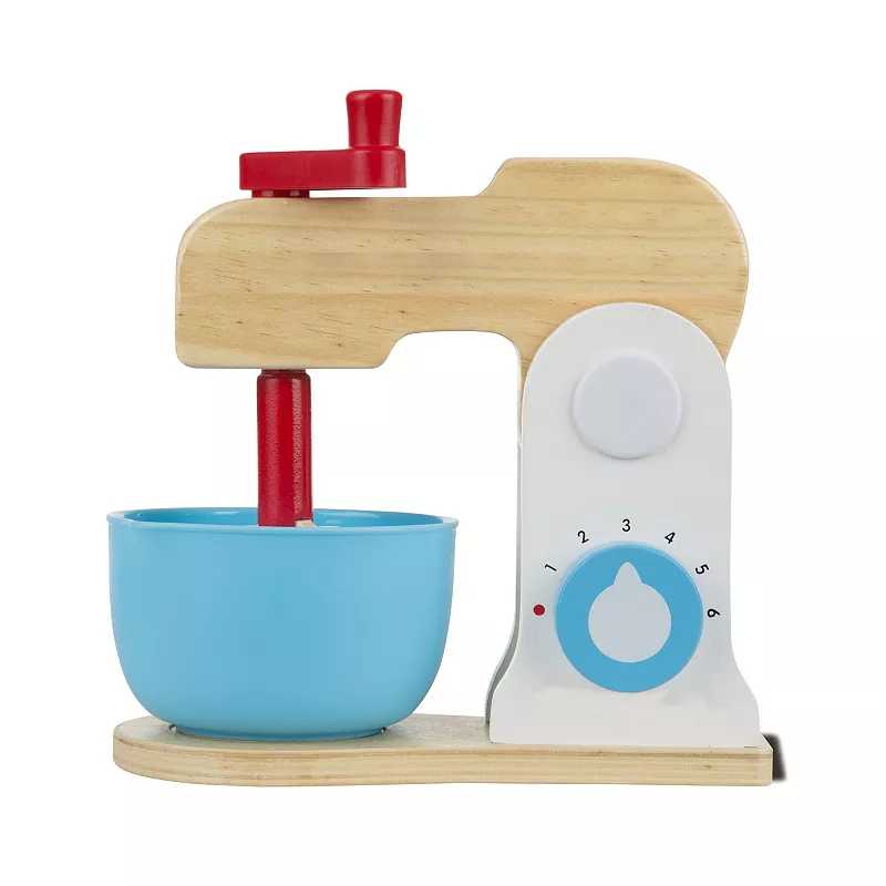 Melissa and Doug Wooden Make-a-Cake Mixer Set