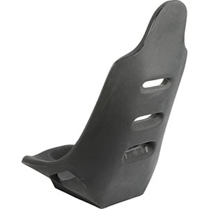 JEGS 70200 Pro High Back Race Seat 32.250 in. H x 21 in. W x 20 in. D 17 Degree