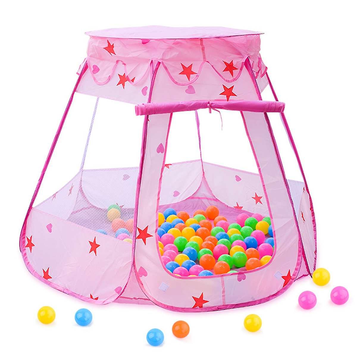 Portable Children Ball Pool Foldable Children Kids Pop-up Adventure Ocean Ball Play Tent Indoor Outdoor Playhouse Kids Tent