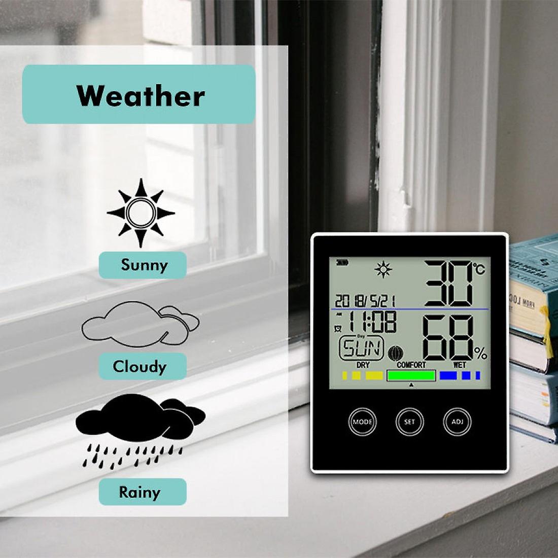 Ch-909 Electronic Lcd Digital Display Thermometer Hygrometer