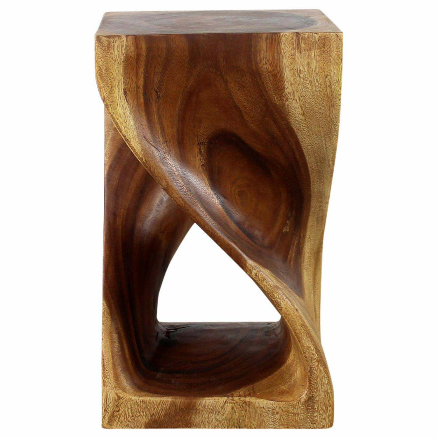 Strata Furniture 20 in. Twist End Table