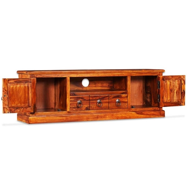 TV Stand Solid Sheesham Wood 47.2