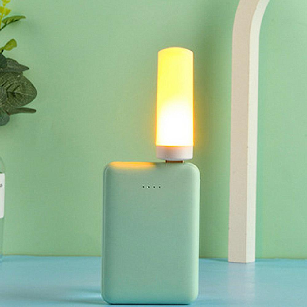 Usb Led Flame Flashing Candle Lights 5v Atmosphere Light Book Lamp For Bedroom Camping Lighting Led Flame Effect Fire Light Lamp