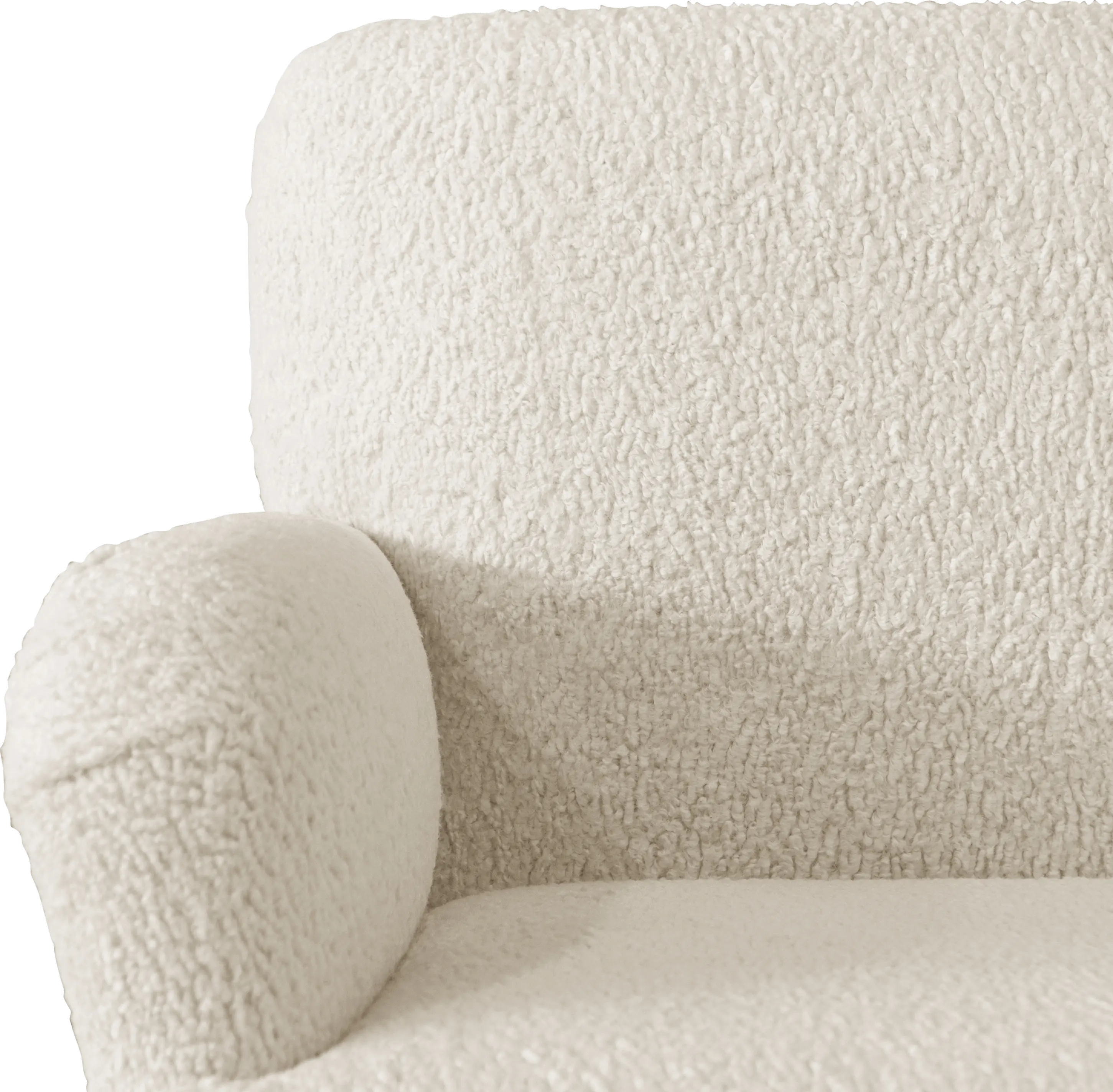 Cherrie Faux Sheepskin Accent Chair - Skyline Furniture