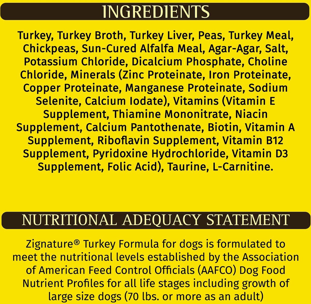 Zignature Turkey Limited Ingredient Formula Canned Dog Food