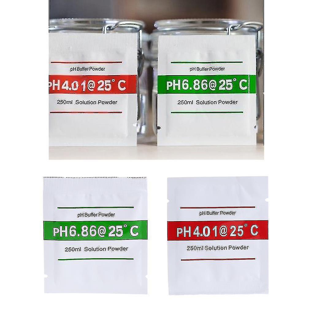 4.01/6.86 Ph Buffer Solution Ph Powder Calibration Suitable For Ph Test Meter