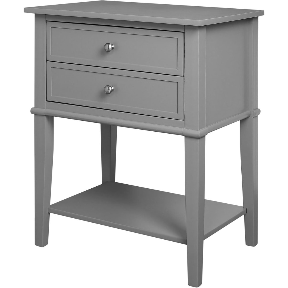 Copper Grove Kurdica 2 drawer Accent Table