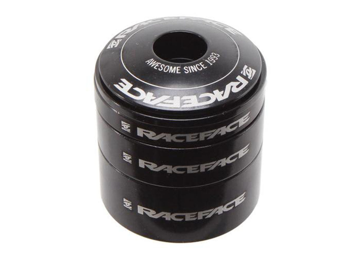 Race Face Logo Alloy Headset Spacer Kit Inc Top Cap - 1.1/8