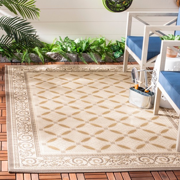 Courtyard Cy7107 Power Loomed Indoor outdoor Area Rug Safavieh