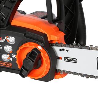 BLACK+DECKER 20V MAX 10in. Battery Powered Chainsaw Kit with (1) 2Ah Battery  Charger LCS1240