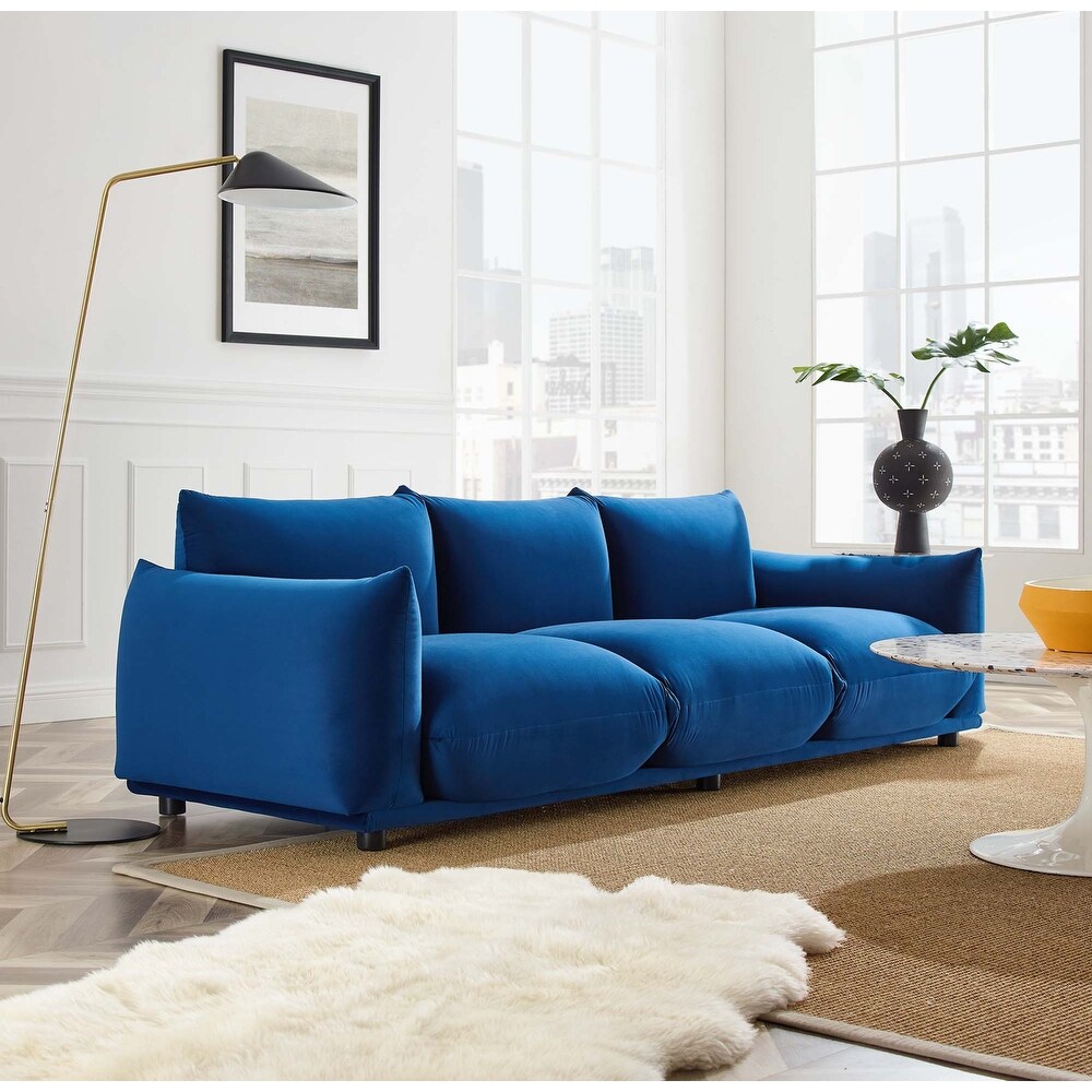 Copious Performance Velvet Sofa