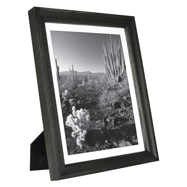 X 12 375 quot Matted To 8 quot X 10 quot Basic Foundational Frame Black