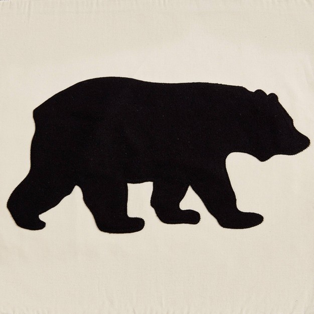 Bear Lumbar Throw Pillow Eddie Bauer