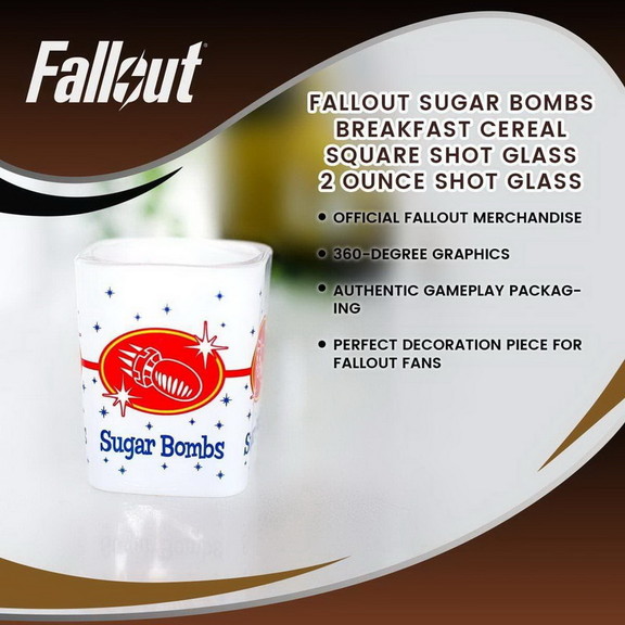 Just Funky Fallout Sugar Bombs Breakfast Cereal Sq...