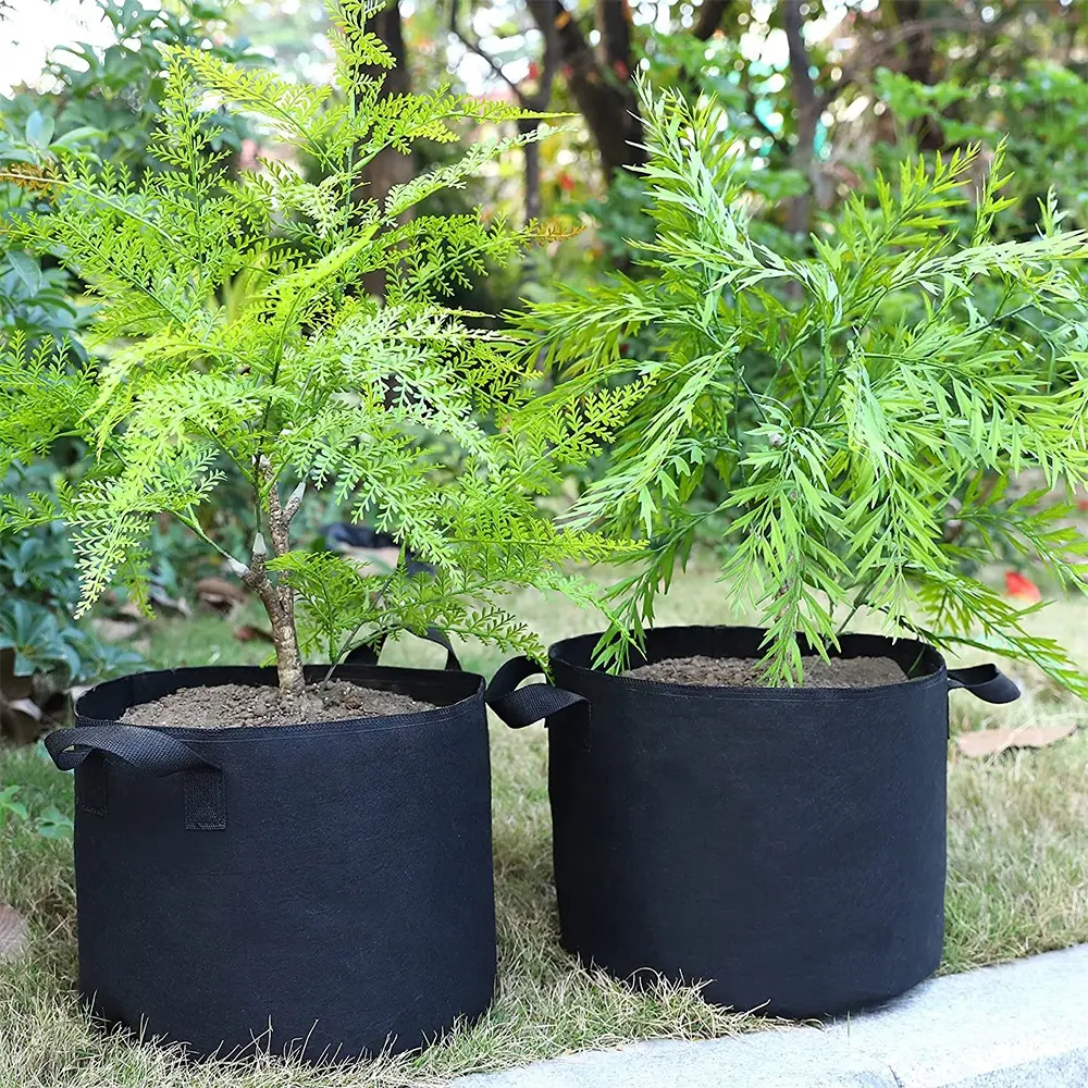 Customize Packaging bulk items high quality grow bags plant pots fabric planter pots planting pots for vegetables