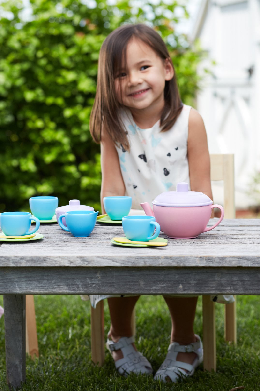 Green Toys Tea Set - Pink