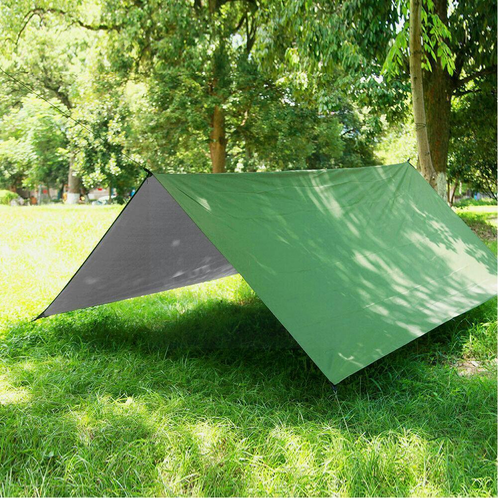 Camping Waterproof Canopy Hammock Set Camouflage Mosquito Net Camping Hiking Travel Outdoor Tent Shade G4c4