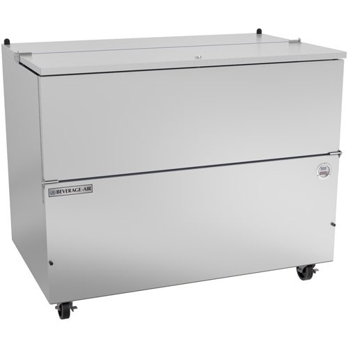 Beverage-Air SM49HC School Milk Cooler - Single Access， Cold Wall， 20 Cu. Ft.， Stainless Steel