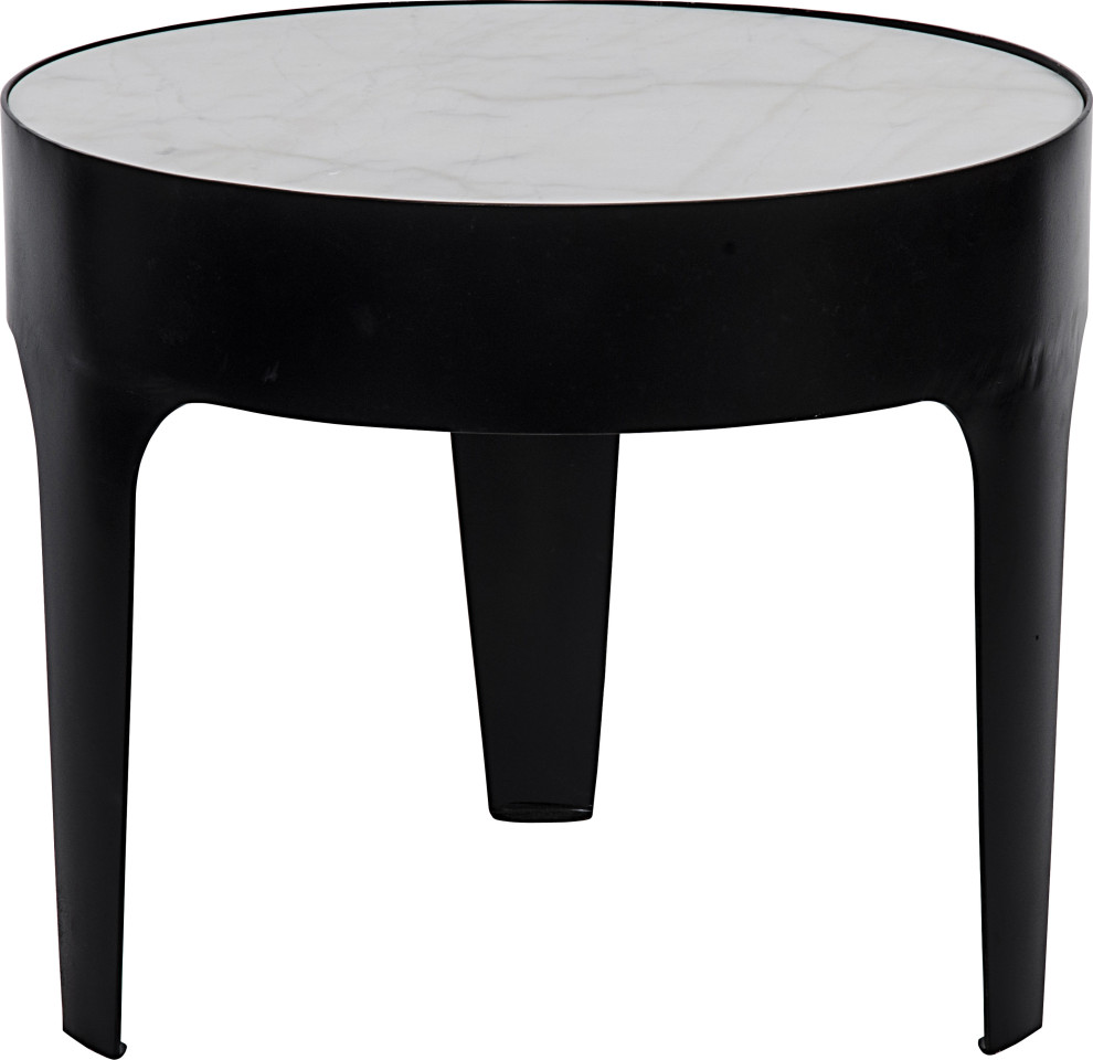 Cylinder Side Table   Industrial   Side Tables And End Tables   by HedgeApple  Houzz