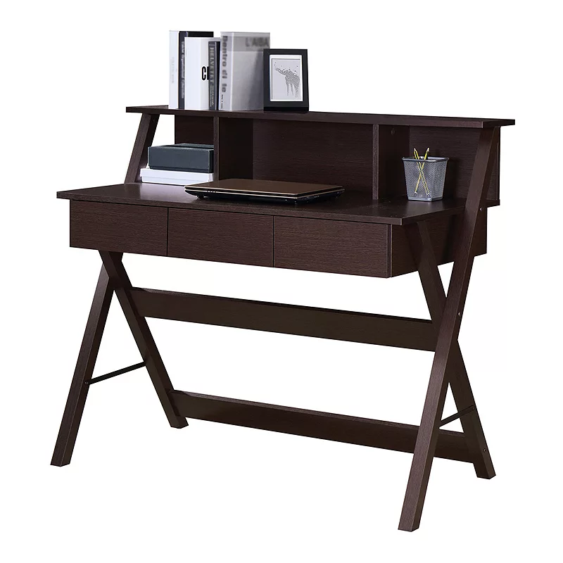 Techni Mobili Fashionable Workstation Computer Desk