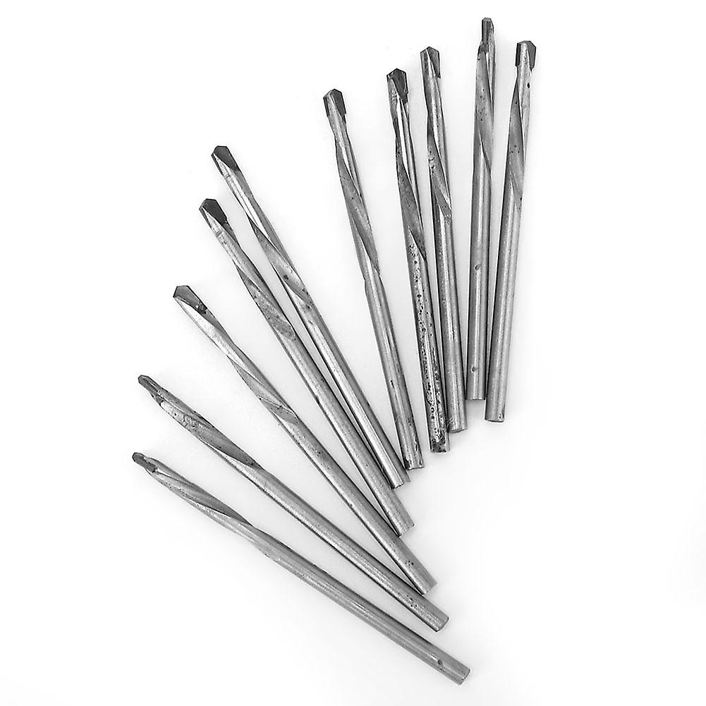 10pcs Carbide Straight Shank Twist Drill Bit For Wood Plastic Metal7.0mm