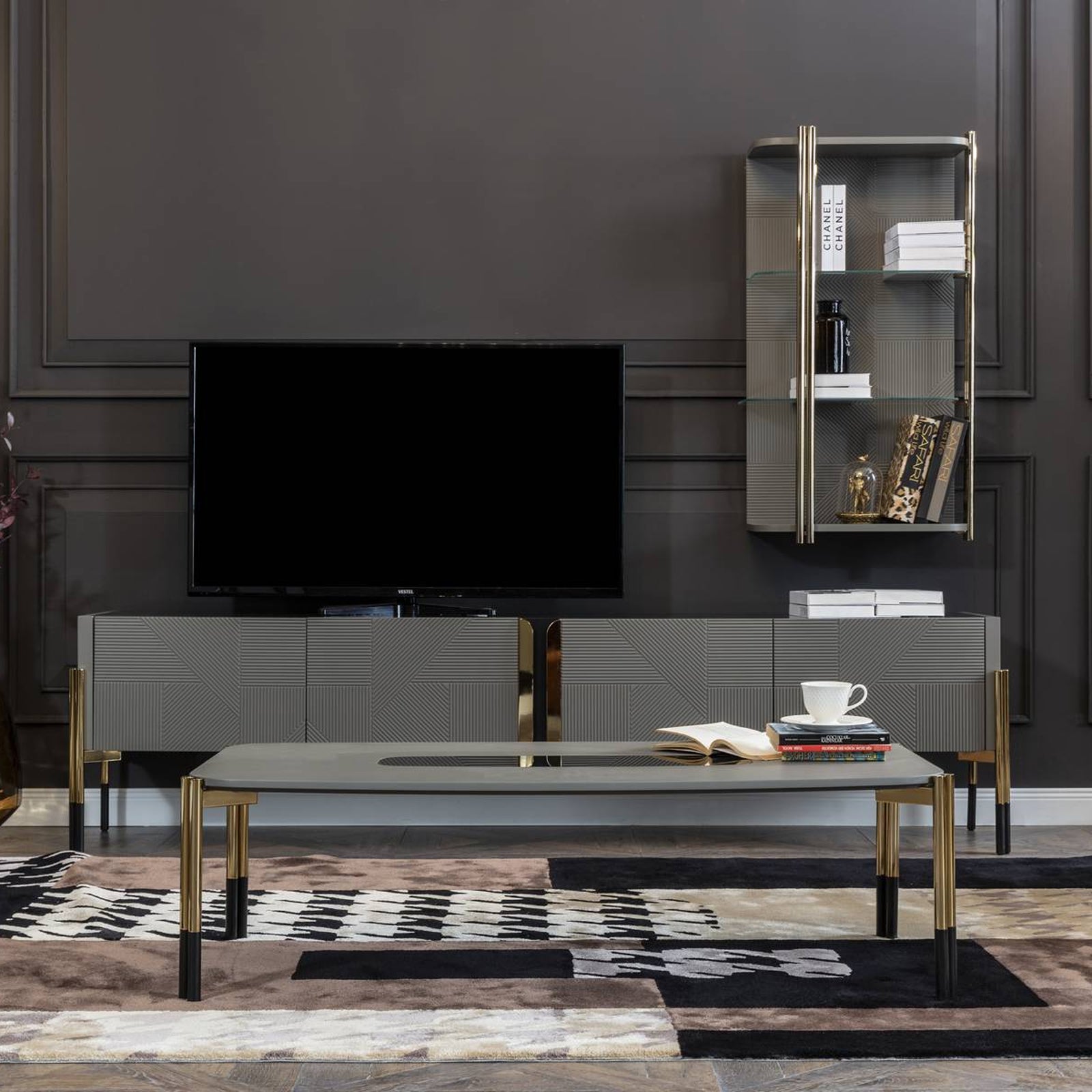 Grey Tv Unit Diva228