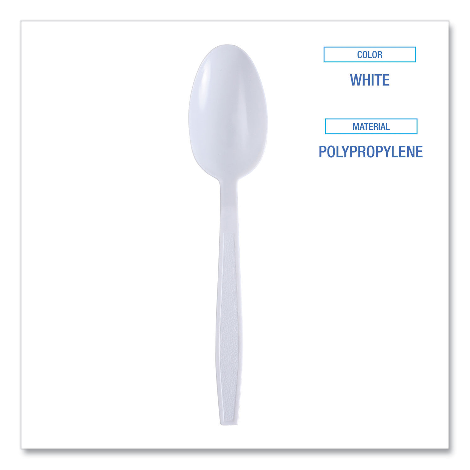 Heavyweight Wrapped Polypropylene Cutlery by Boardwalkandreg; BWKTSHWPPWIW