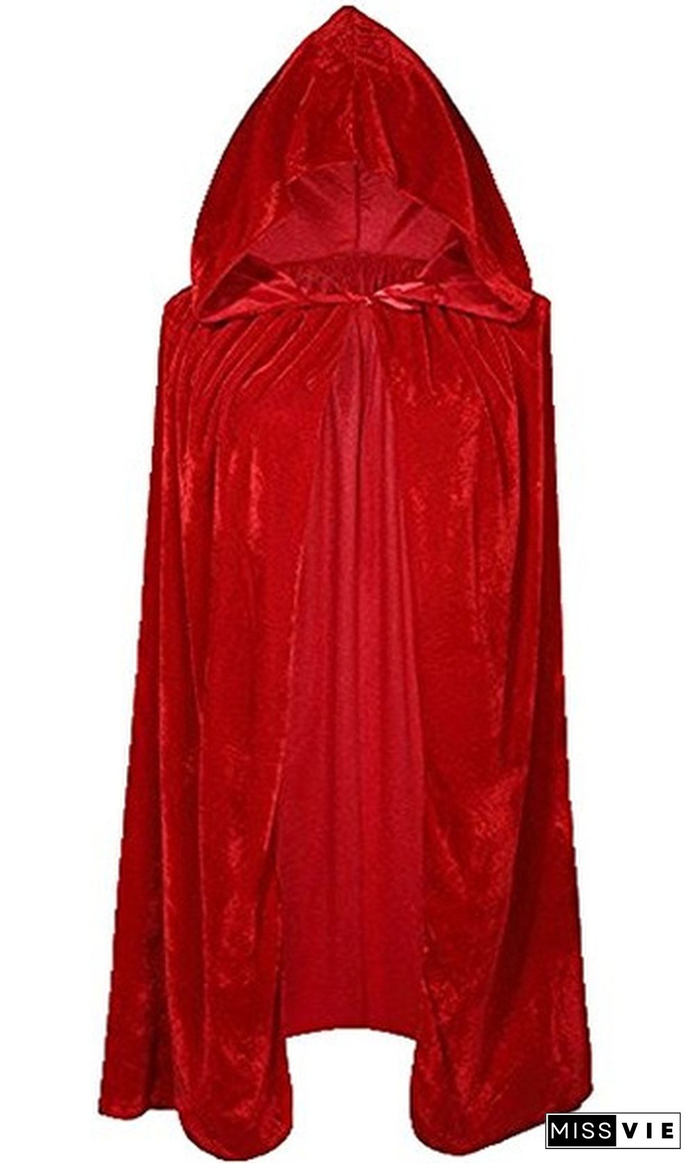 Women Gothic Hooded Velvet Cloak Robe Medieval Witchcraft Cape Halloween Cosplay Costume Masquerade Party Fancy Dress Carnival S-XL