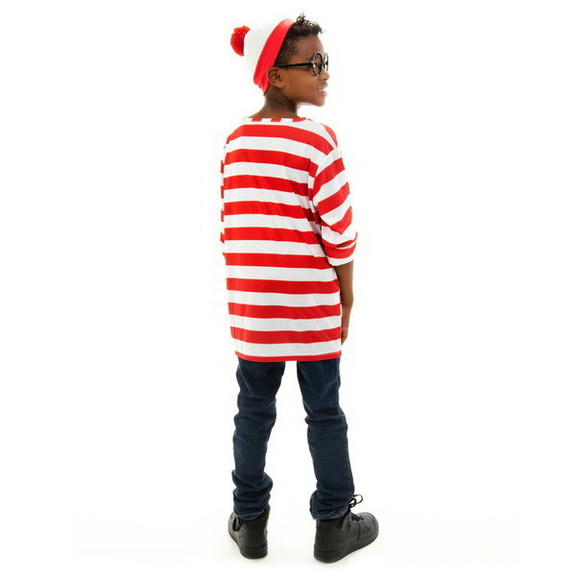 Brybelly Where's Wally Halloween Costume   Child's...