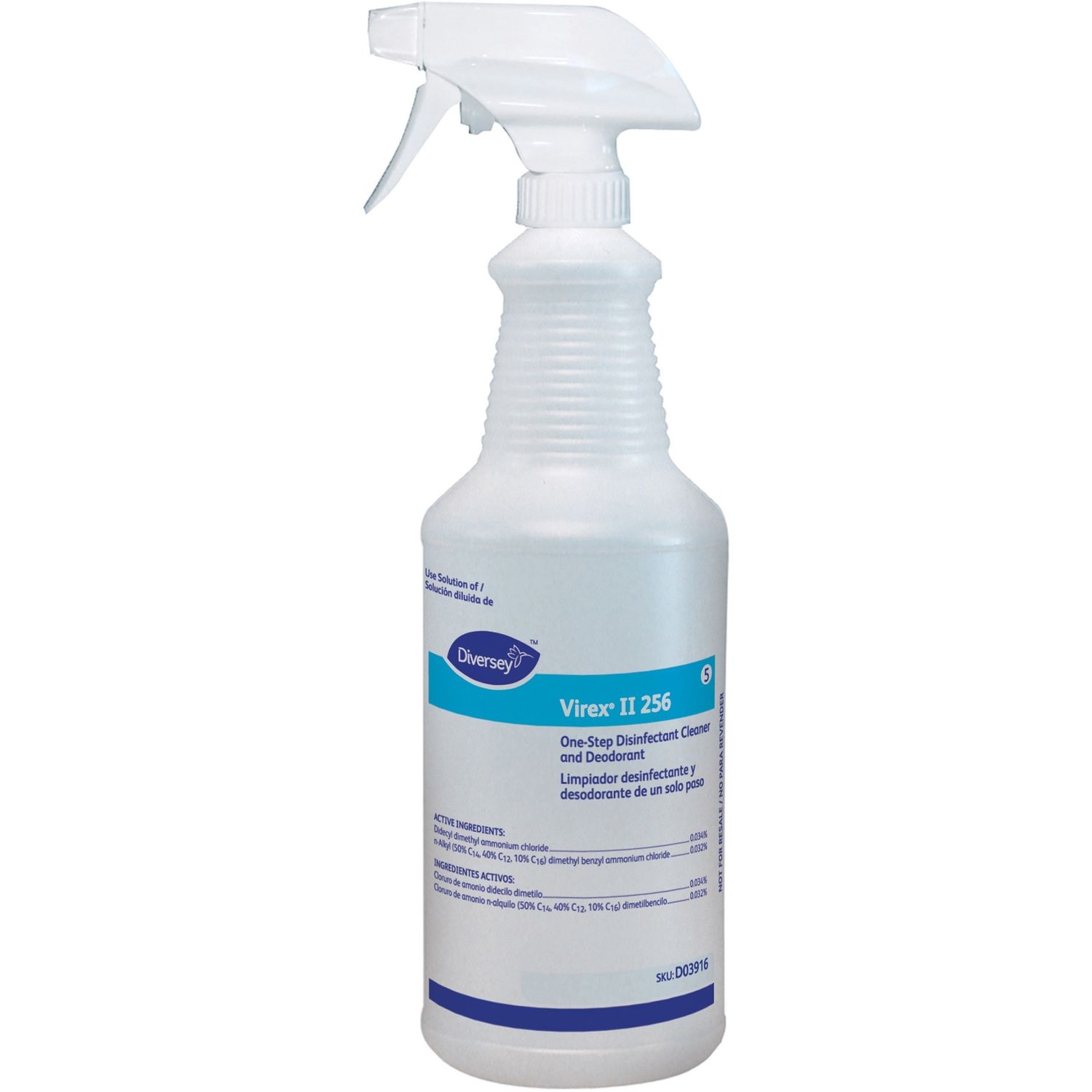 Virex II 256 Empty Spray Bottle by Diversey， Inc DVOD03916CT