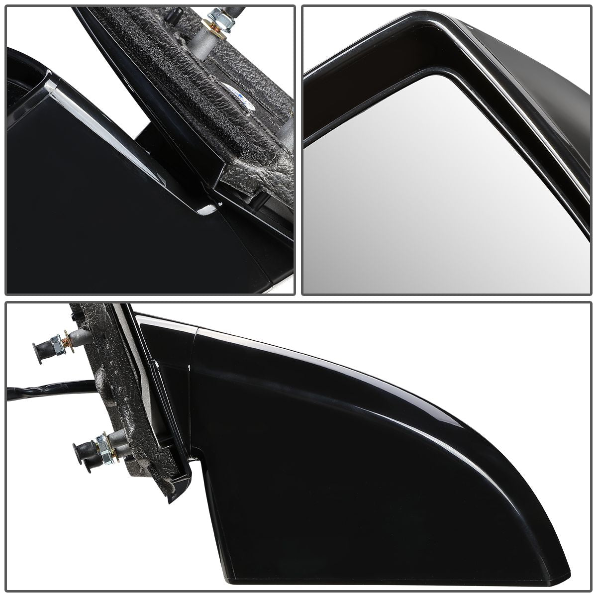 DNA Motoring OEM-MR-GM1320306 For 2006 to 2016 Chevy Impala Limited OE Style Powered Driver / Left Side View Door Mirror 20759191 07 08 09 10 11 12 13 14 15