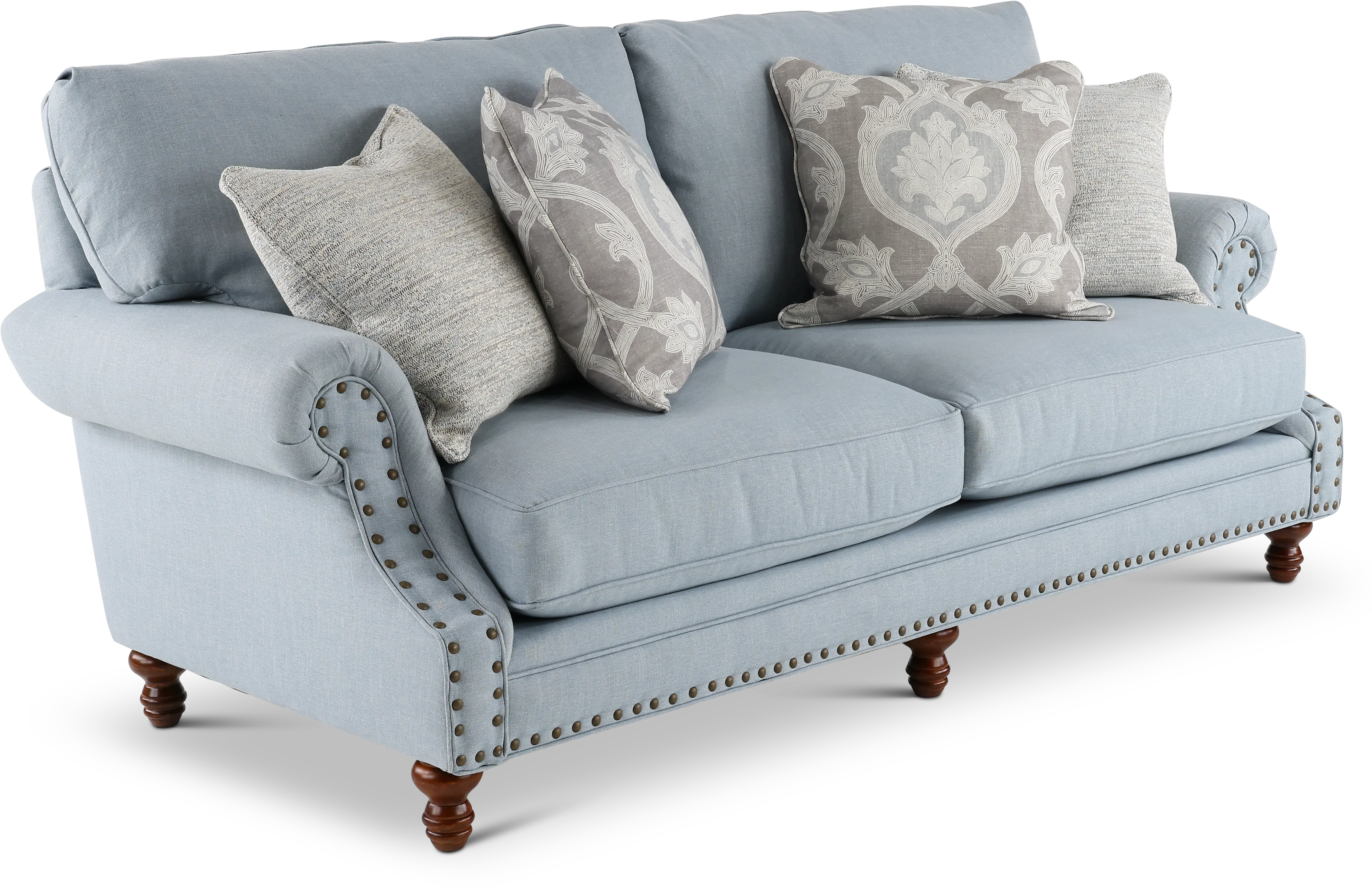 Ashford Light Blue Sofa