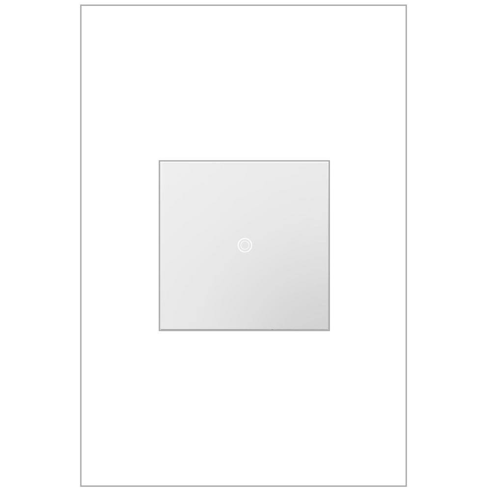 Legrand adorne sofTap 15 Amp Single-Pole3-Way Switch White ASTP1532W4