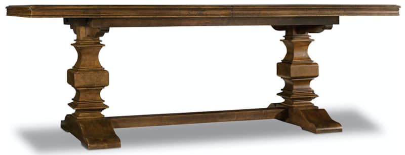 Hooker Furniture Dining Room Archivist Trestle Table