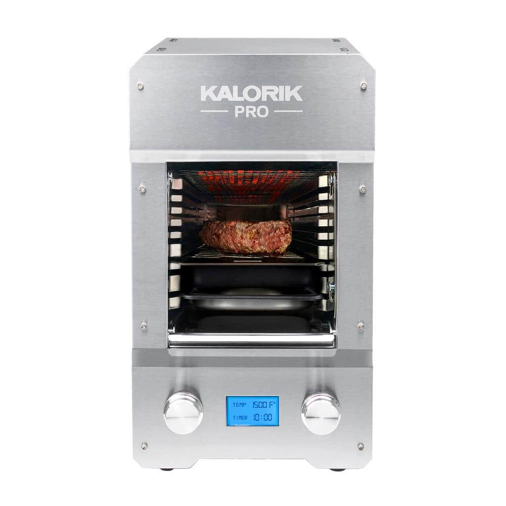 KALORIK Pro 1500 Stainless Steel Electric Steakhouse Indoor Grill KPRO GR 51149 SS