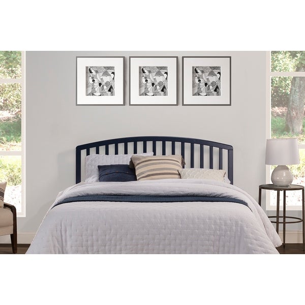 Hillsdale Furniture Carolina Wood Full/Queen Headboard， Navy - - 20352624