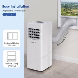 Gymax 10000 BTU Portable Air Conditioner with Remote Control Cooling Fan Dehumidifier GYM11455