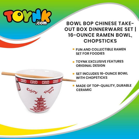 Boom Trendz BTZ BOWL TAKEO C Bowl Bop Chinese Take...