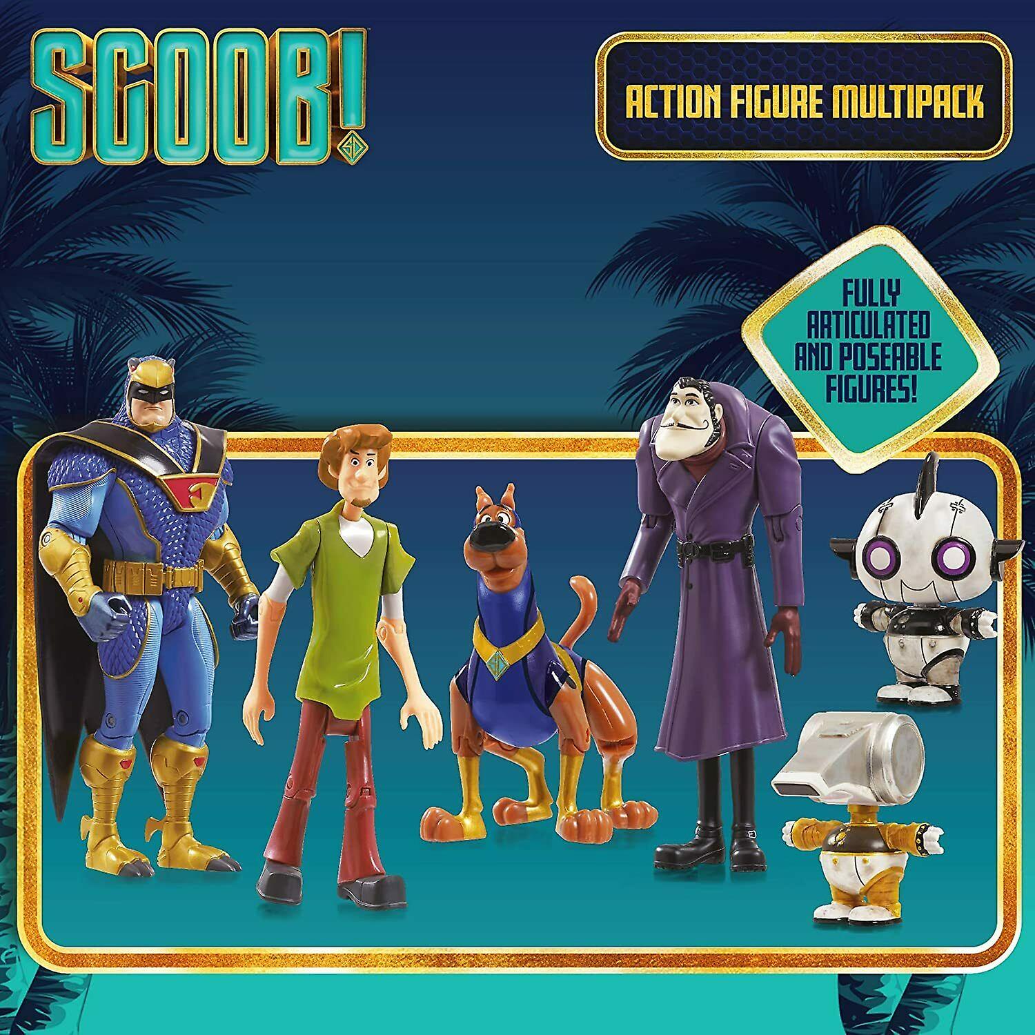 Scoobydoo scoob set of 6 articulated figures pack 5