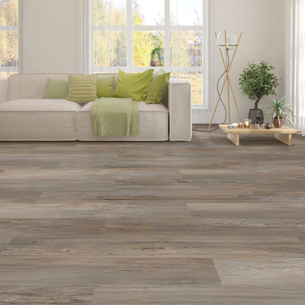 Lifeproof Belle Meade Oak 12 MIL x 8.7 in. W x 59 in. L Click Lock Waterproof Luxury Vinyl Plank Flooring (21.5 sqftcase) I103102L