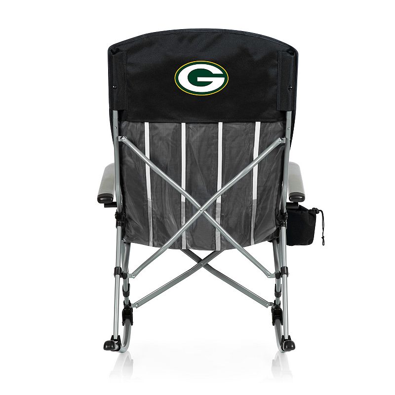 NFL Green Bay Packers Outdoor Rocking Camping Chair