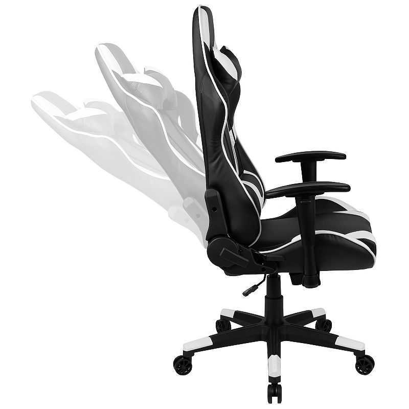 Flash Furniture Gaming Desk and Reclining Gaming Chair 2-piece Set