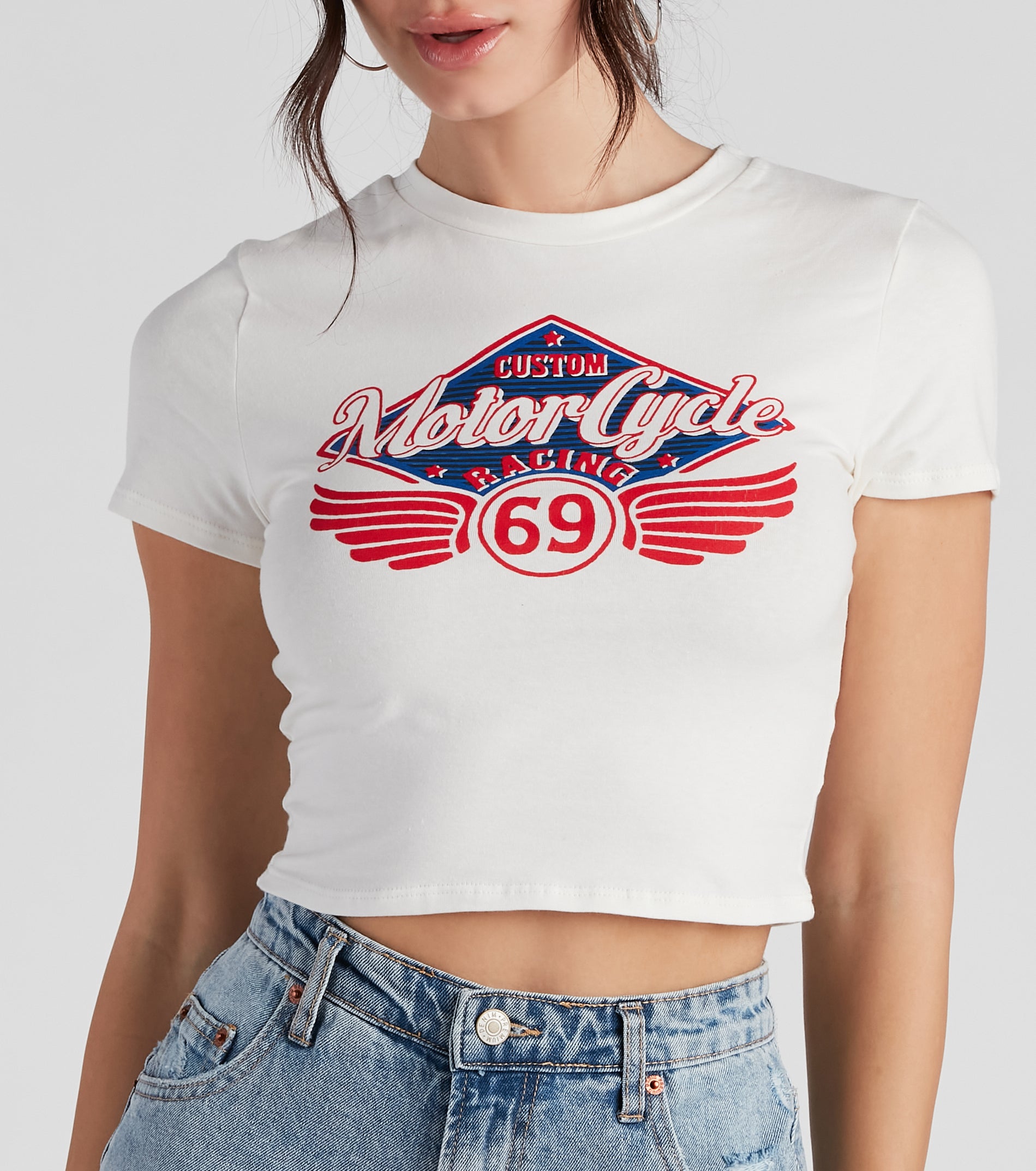 Ready, Set, Moto Race Graphic Tee