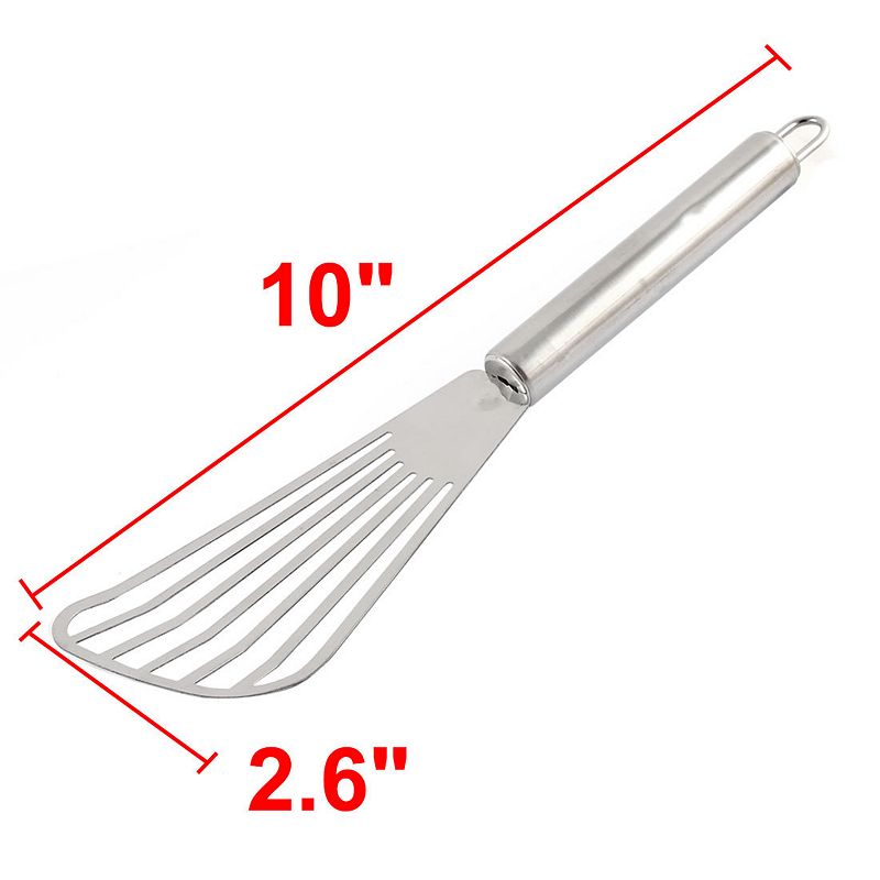 Stainless Steel Slotted Home Kitchen Spatula Barbecue Turner Shovel