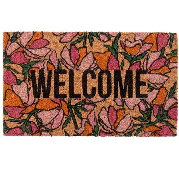 Floral Doormat