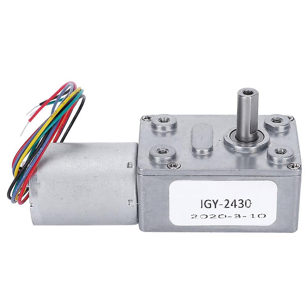 12v Dc Speed Reduction Worm Motor Self Locking Reversible Gear Motor Eletrical Parts(40rpm )