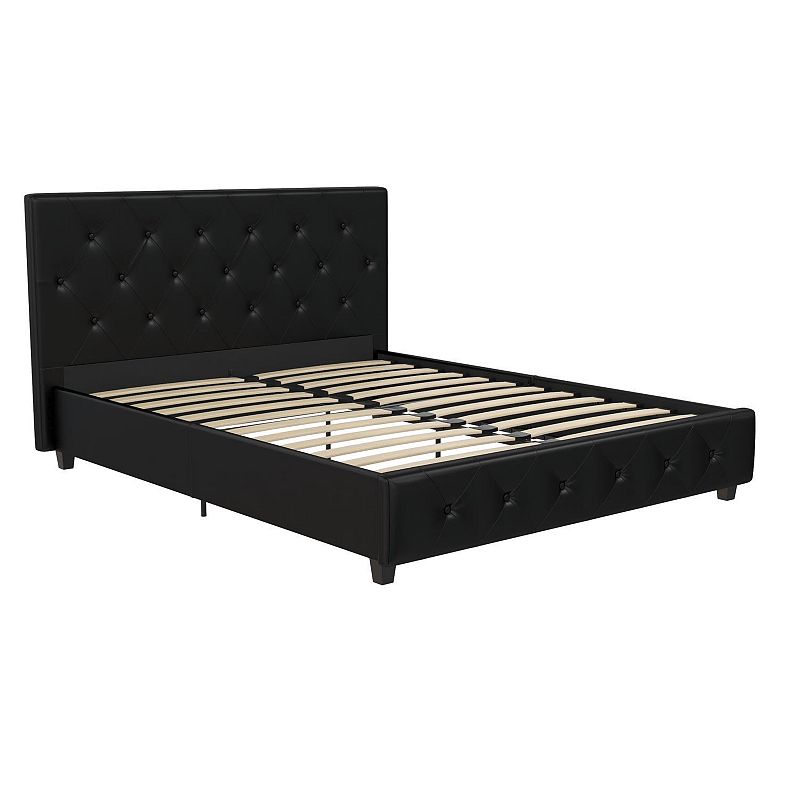 Atwater Living Dana Faux Leather Upholstered Bed