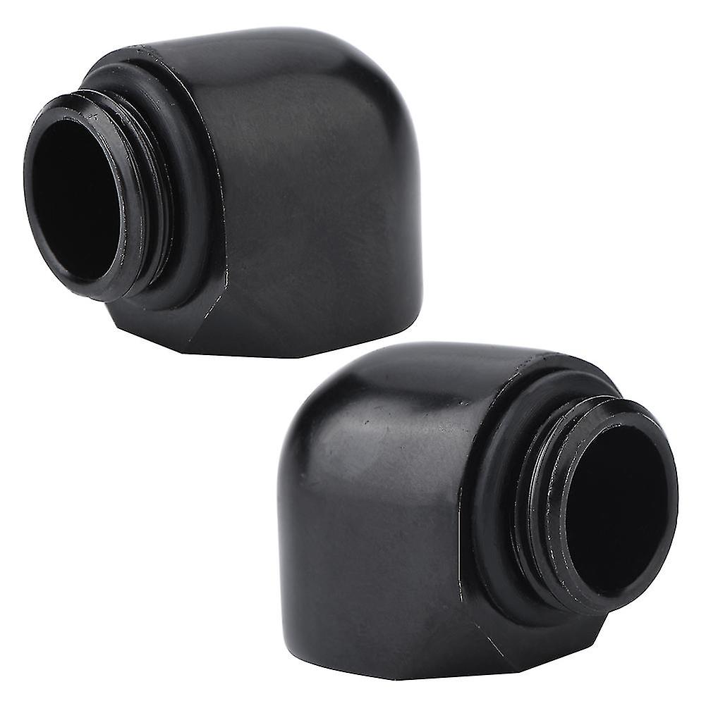 G1/4 Thread Tube Converting Fitting Two touch Fitting Elbow Connector for PC Water Cooling